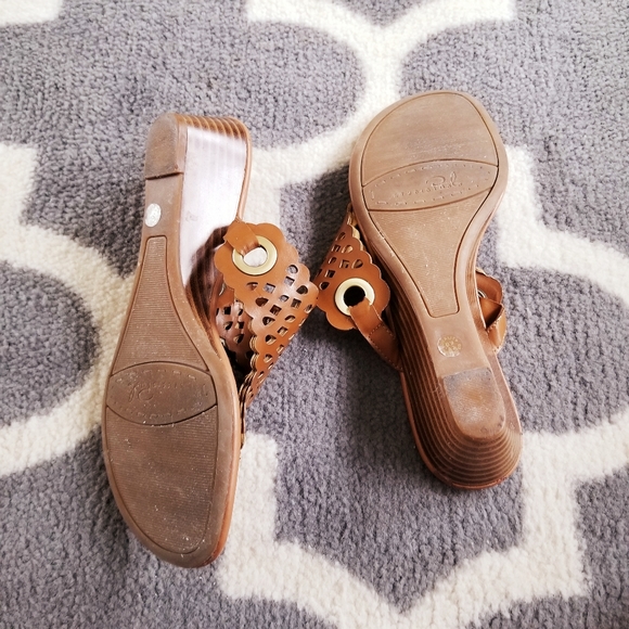 Laser cut Design Wedge Sandals by Paolo Studio - Picture 6 of 8